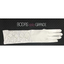 Guantes Largos Blancos C13