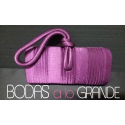 Bolso de fiesta color morado 12721